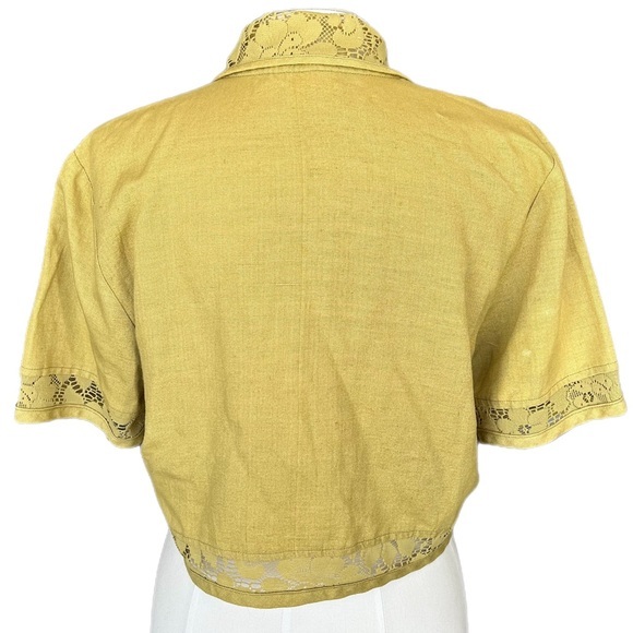 Vintage Button Up Shirt XS-M - Picture 7 of 9